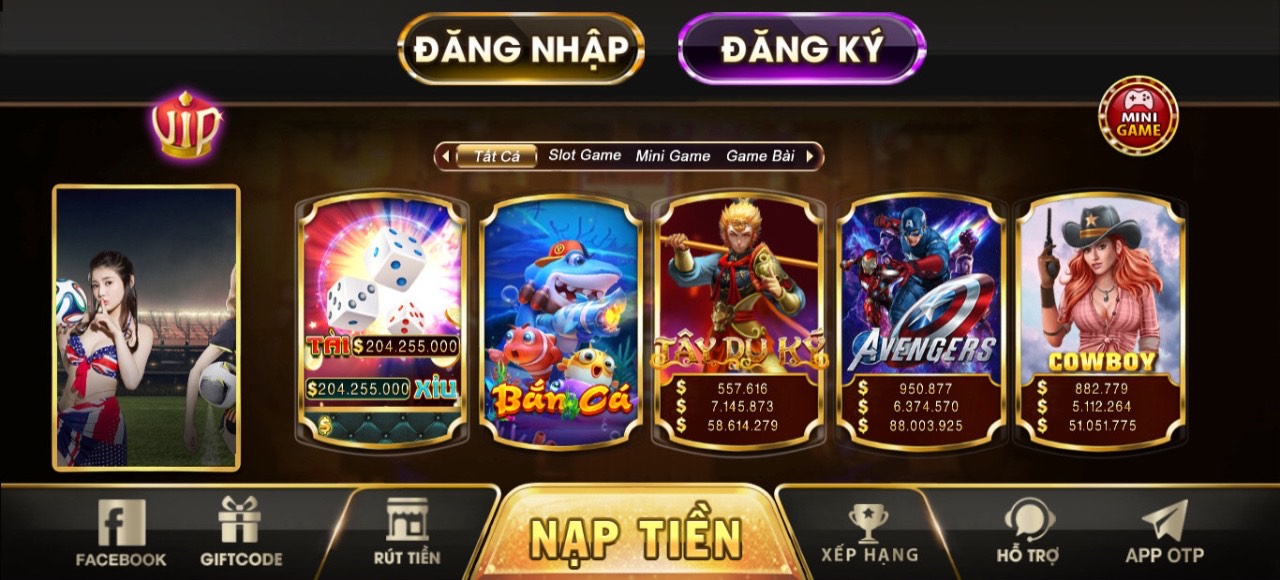 Thông tin tổng quan về cổng game slot đổi thưởng Taixiu 