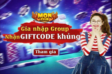 Giftcode Mon Club - Đăng ký tân thủ nhận ngay code 100K